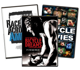 Bicycle Dreams, Race Across America, Bicycle Movies DVD 3 Pack