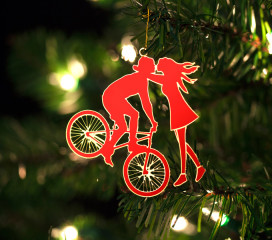 Bicycle Christmas Tree Ornaments