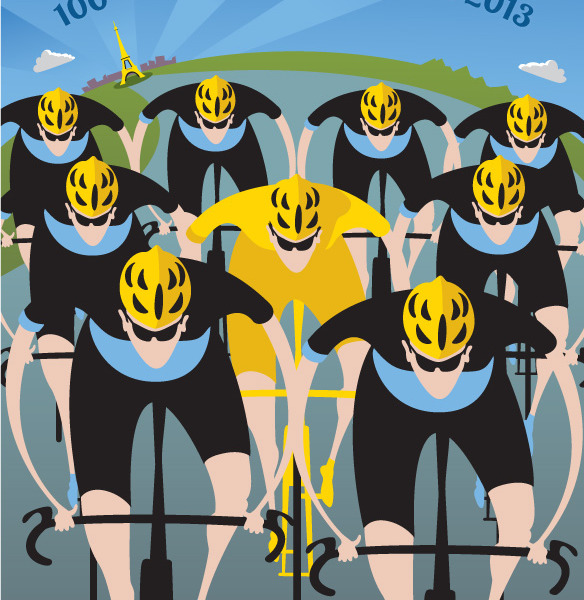 TdF Teams Poster 584